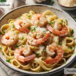 How to create creamy garlic butter shrimp pasta