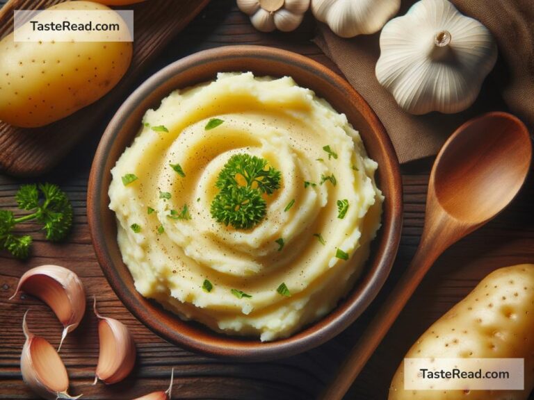 how to create creamy garlic mashed potatoes