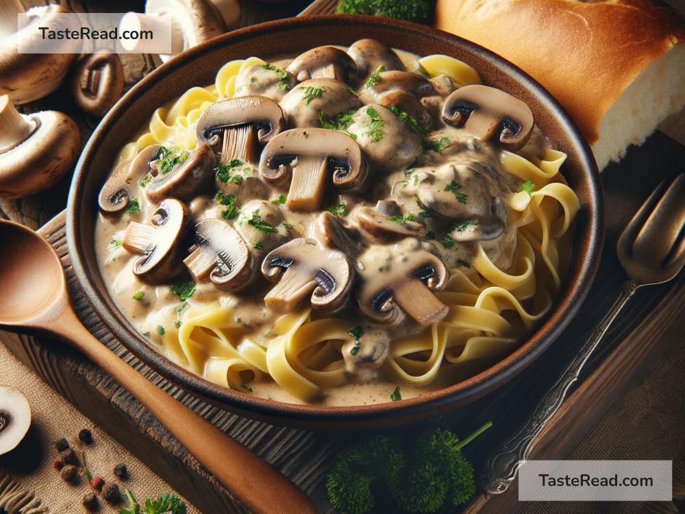 How to create creamy mushroom stroganoff
