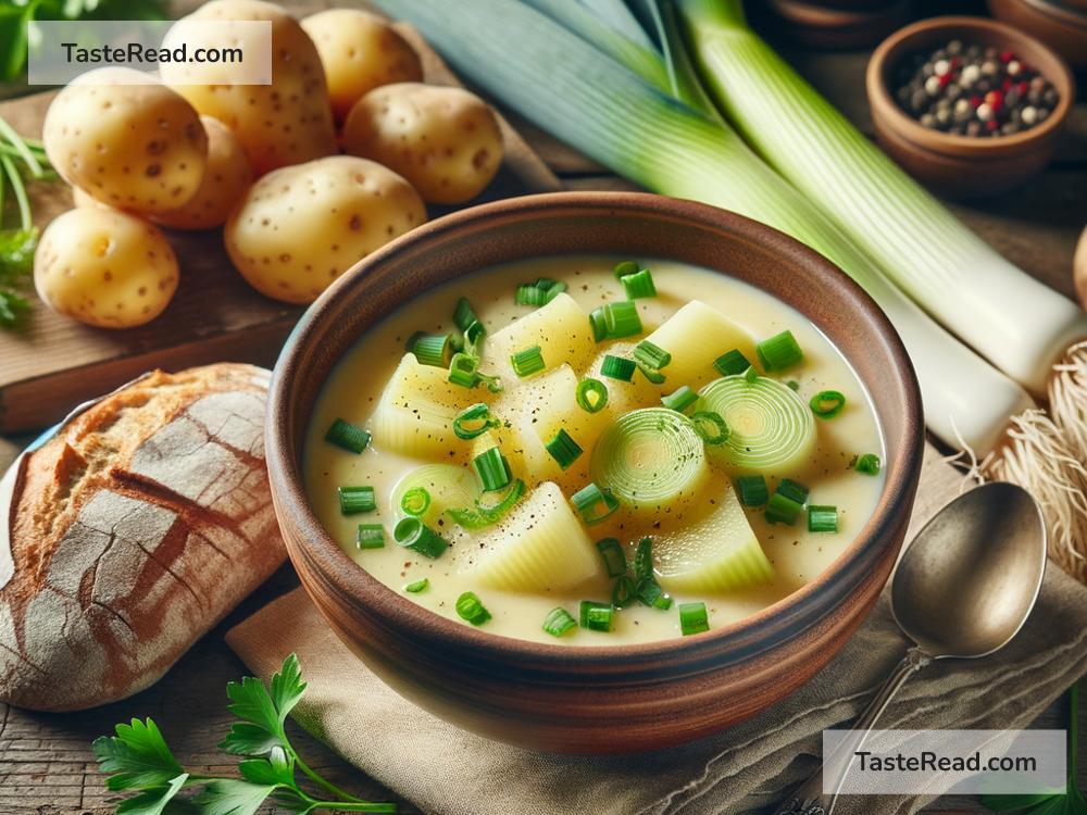 How to create creamy potato leek soup