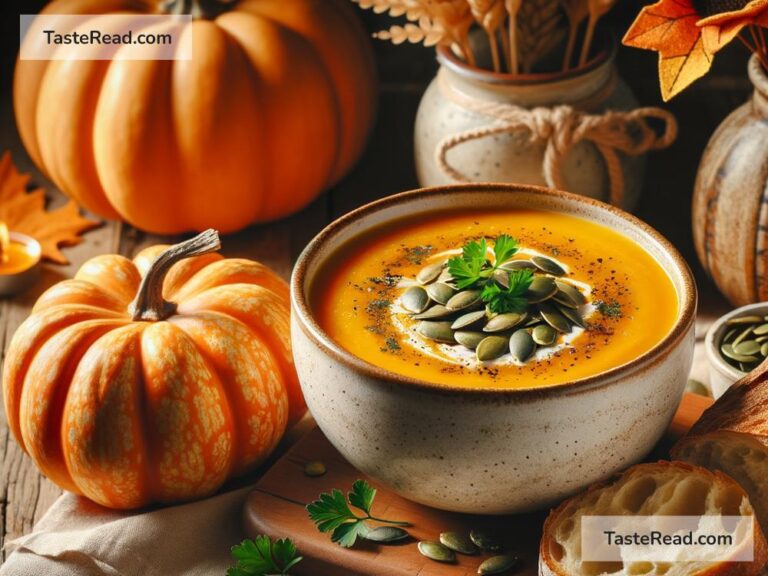 how to create creamy pumpkin soup