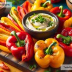 How to create creamy roasted bell pepper dip