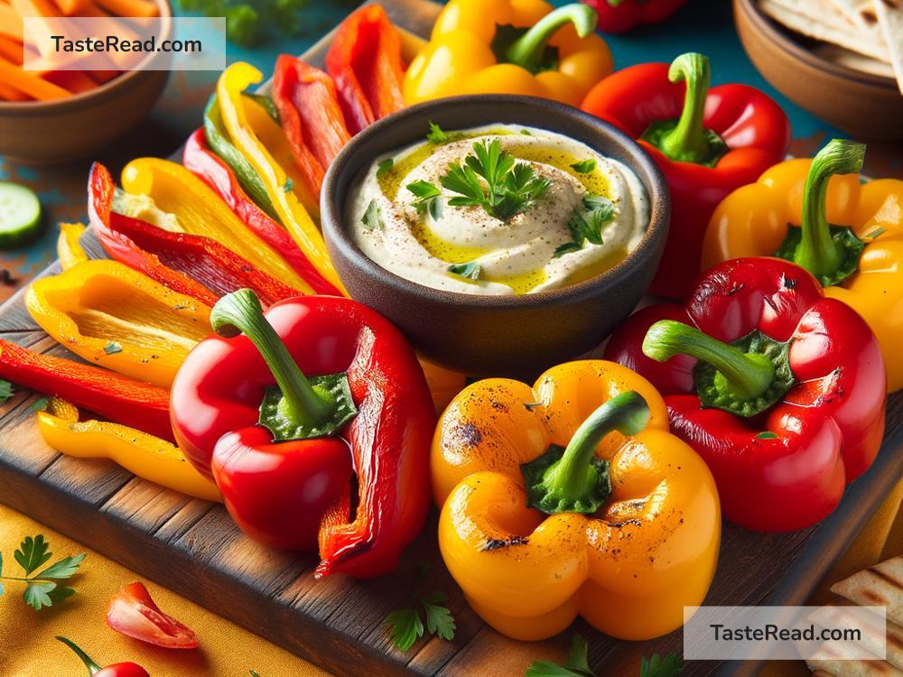 How to create creamy roasted bell pepper dip