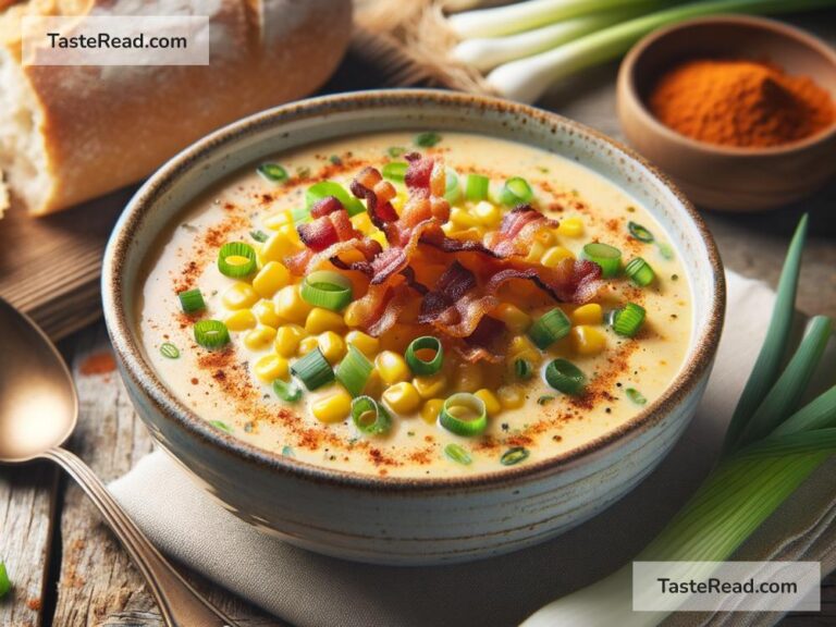 How to create creamy roasted corn chowder