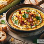 how to create creamy roasted corn chowder