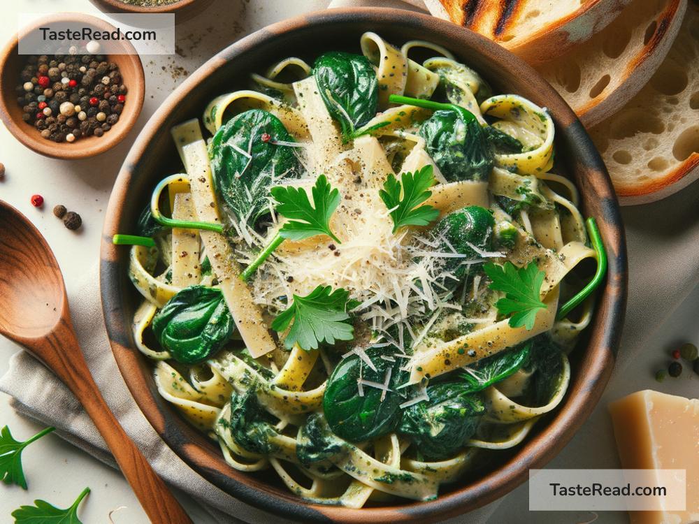 How to create creamy roasted garlic and spinach pasta