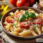 How to create creamy roasted garlic and tomato pasta