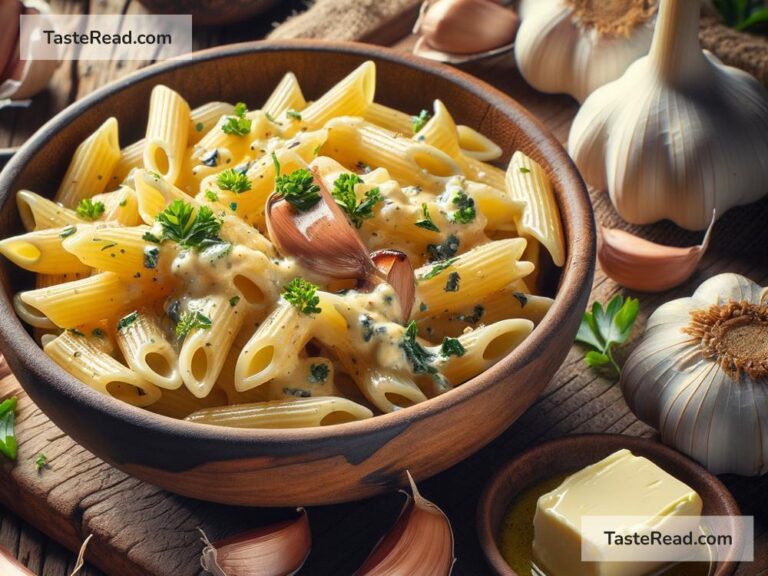 How to create creamy roasted garlic butter sauce