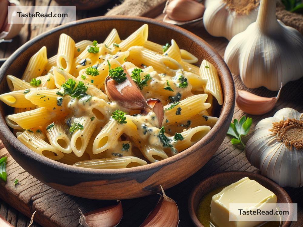 How to create creamy roasted garlic butter sauce