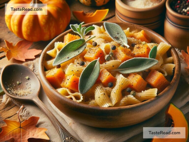 How to create creamy roasted pumpkin pasta