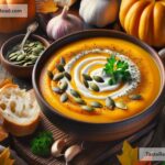How to create creamy roasted pumpkin soup
