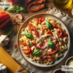 How to create creamy roasted red pepper pasta