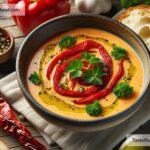 How to create creamy roasted red pepper soup