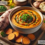 How to create creamy roasted sweet potato soup