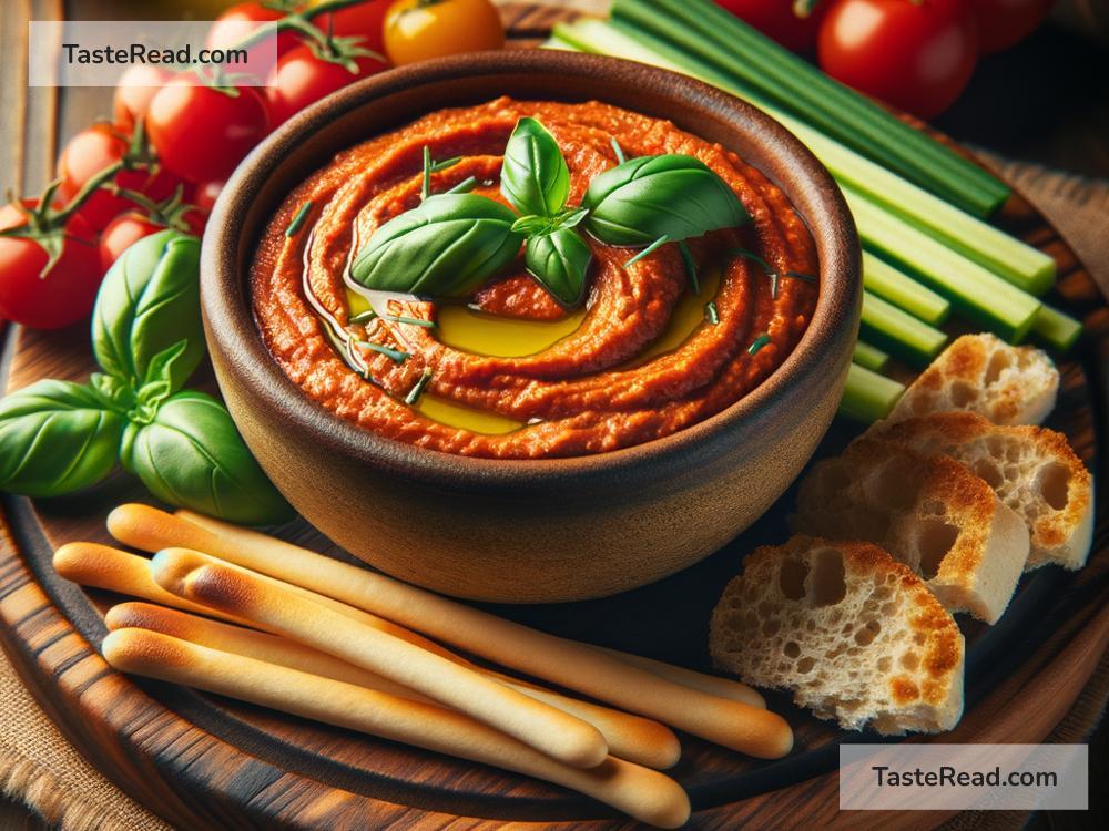 How to create creamy roasted tomato and basil dip