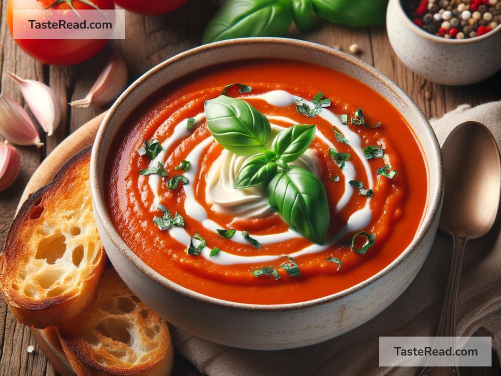 How to create creamy roasted tomato bisque