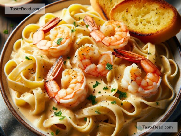 how to create creamy shrimp alfredo