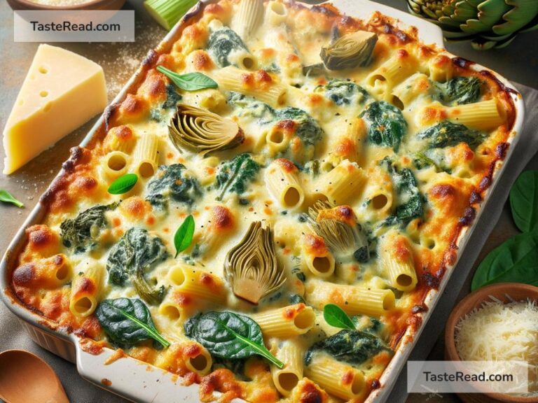 How to create creamy spinach and artichoke pasta bake