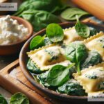 How to create creamy spinach and ricotta ravioli