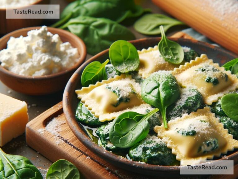 How to create creamy spinach and ricotta ravioli