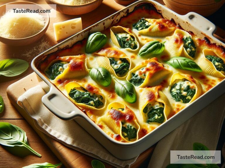 How to create creamy spinach and ricotta stuffed shells