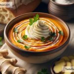 How to create creamy sweet potato and ginger soup