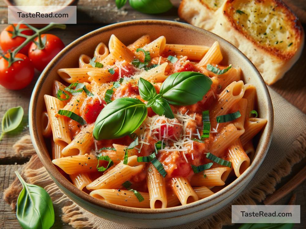 How to create creamy tomato basil pasta