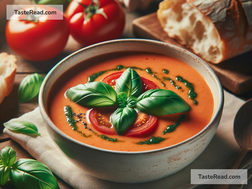 how to create creamy tomato basil soup