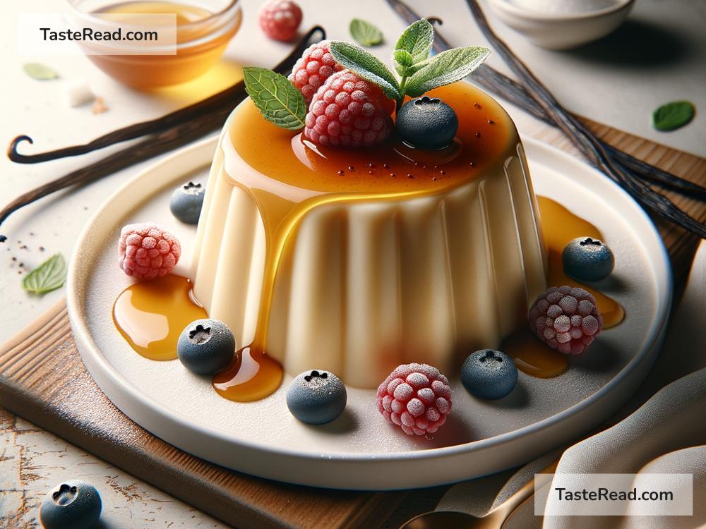 How to create creamy vanilla bean panna cotta