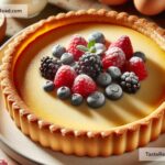How to create creamy vanilla custard tart