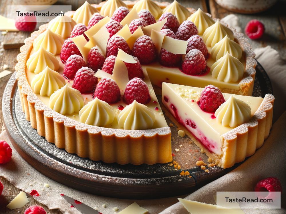 How to create creamy white chocolate raspberry tart