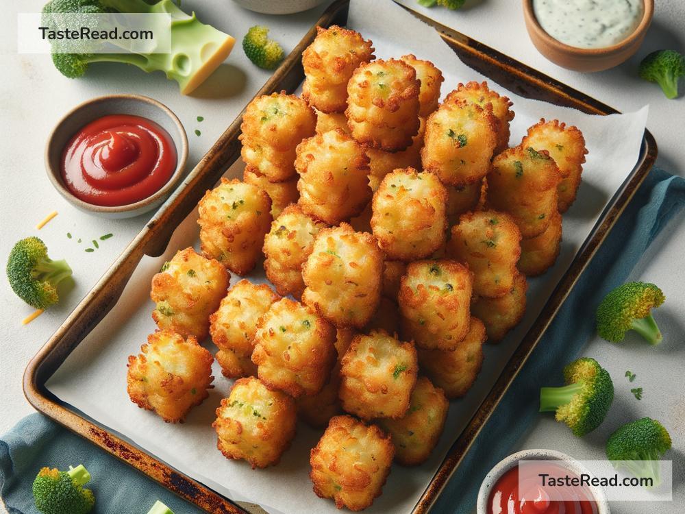 how to create crispy baked broccoli tots