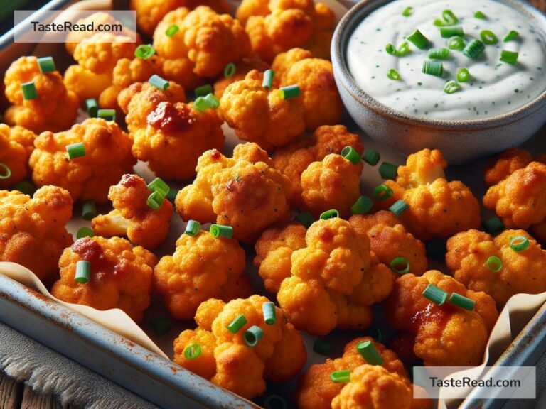How to create crispy baked buffalo cauliflower bites