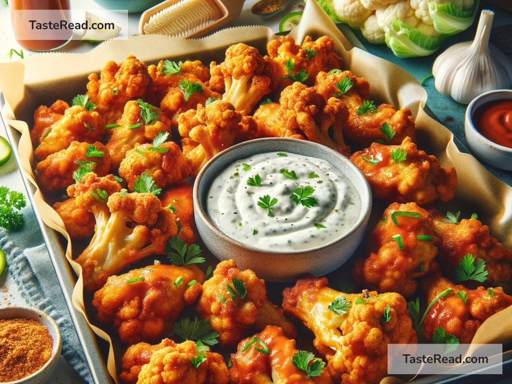 How to create crispy baked buffalo cauliflower wings