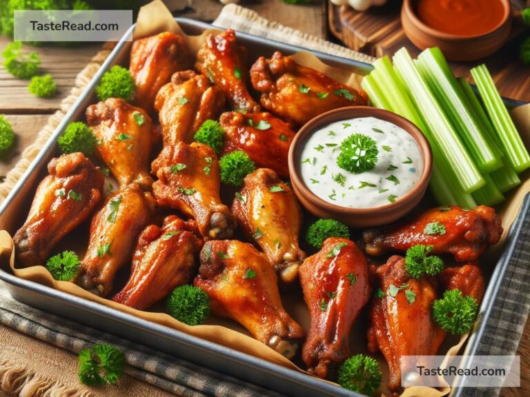 How to create crispy baked buffalo chicken wings