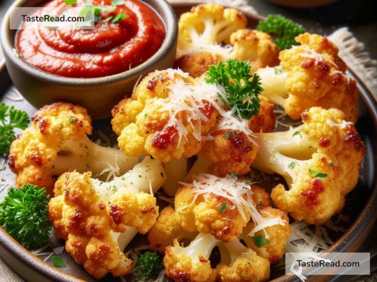How to create crispy baked cauliflower parmesan