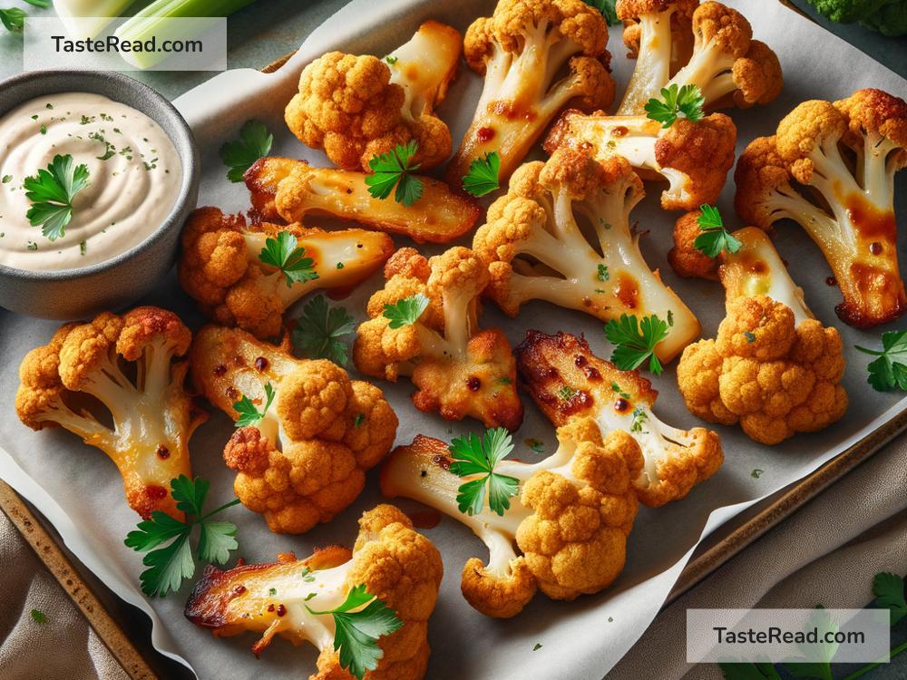 how to create crispy baked cauliflower wings