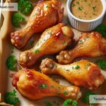 How to create crispy baked chicken drumsticks