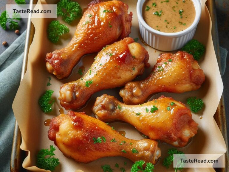 How to create crispy baked chicken drumsticks