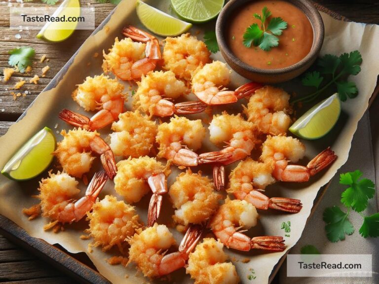How to create crispy baked coconut shrimp