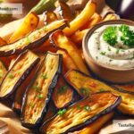 How to create crispy baked eggplant fries