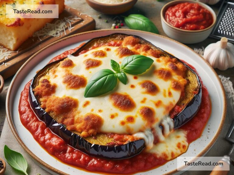 How to create crispy baked eggplant parmesan