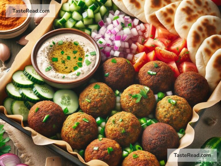 How to create crispy baked falafel