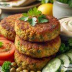 How to create crispy baked falafel patties
