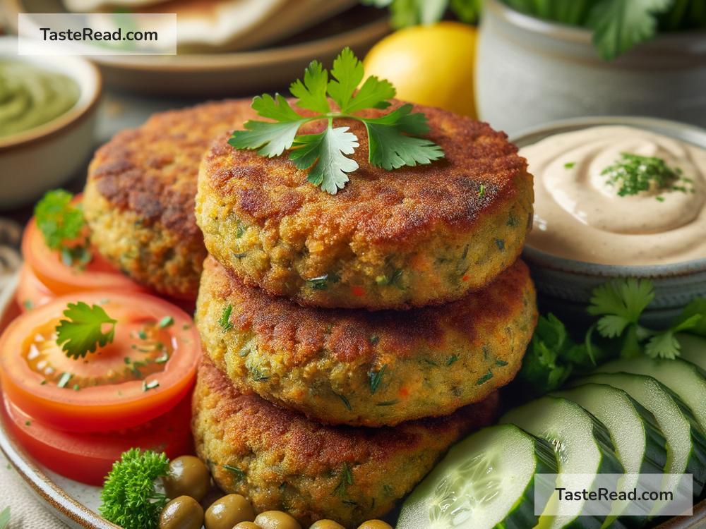 How to create crispy baked falafel patties