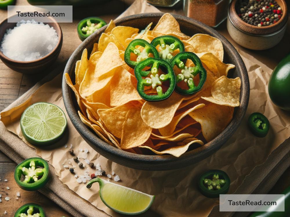 how to create crispy baked jalapeño chips