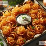 How to create crispy baked onion petals