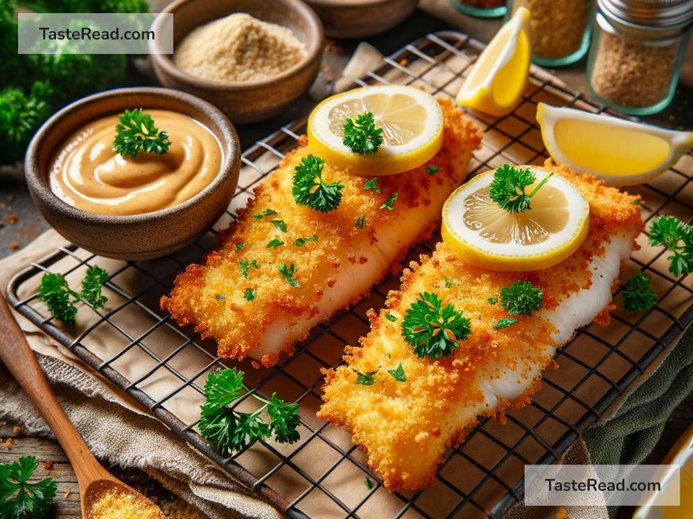How to create crispy baked panko-crusted fish fillets