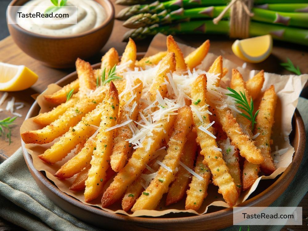 How to create crispy baked Parmesan asparagus fries