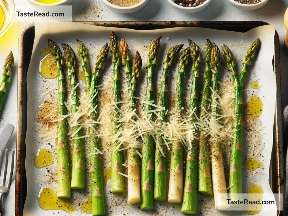 how to create crispy baked parmesan asparagus